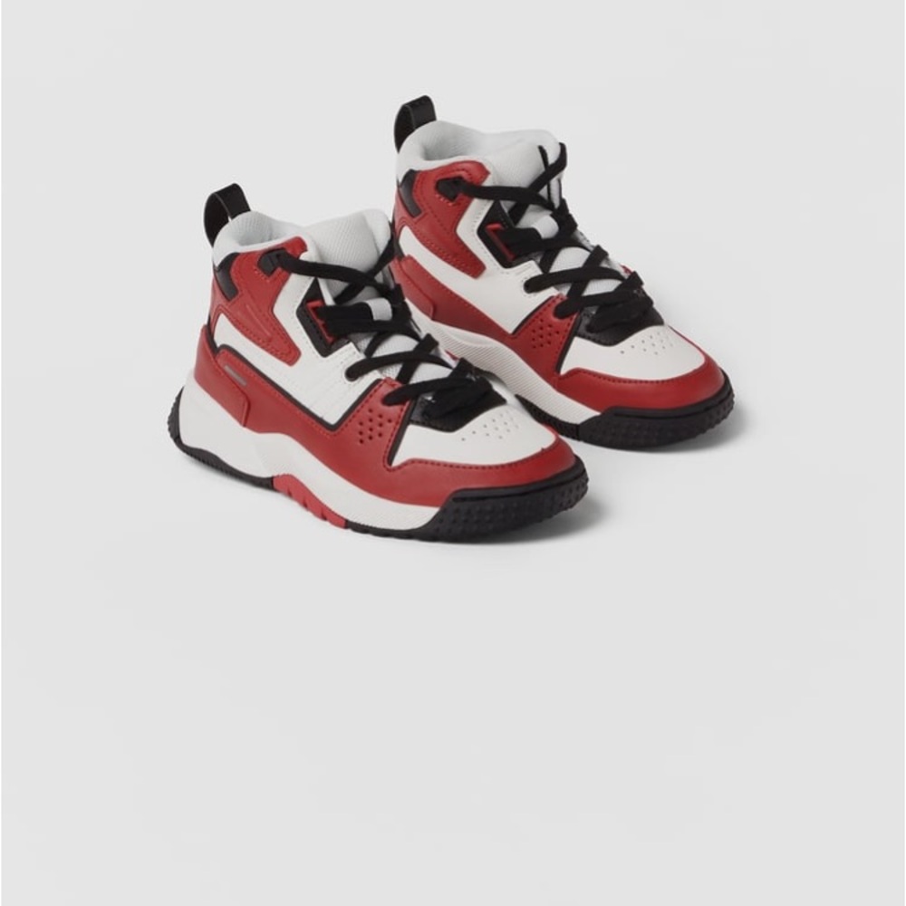 KIDS/ MULTI-PIECE HIGH TOP SNEAKERS